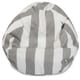 preview thumbnail 11 of 23, Majestic Home Goods Vertical Stripe Classic Bean Bag Chair Small/Large