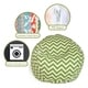 preview thumbnail 27 of 37, Majestic Home Goods Chevron Classic Bean Bag Chair Small/Large