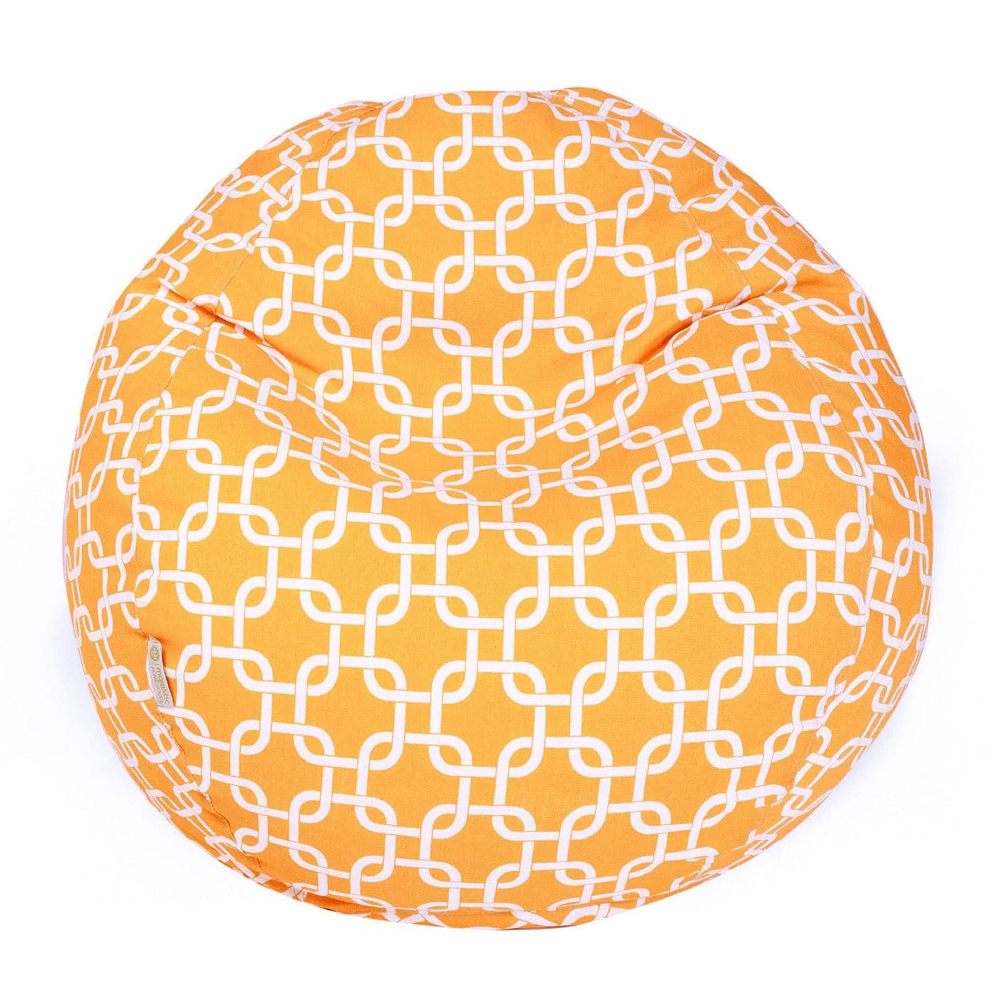 Majestic Home Goods Links Polyester Classic Bean Bag Chair Small/Large