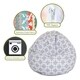 preview thumbnail 25 of 23, Majestic Home Goods Links Polyester Classic Bean Bag Chair Small/Large