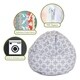 preview thumbnail 12 of 23, Majestic Home Goods Links Polyester Classic Bean Bag Chair Small/Large