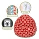 preview thumbnail 8 of 23, Majestic Home Goods Links Polyester Classic Bean Bag Chair Small/Large