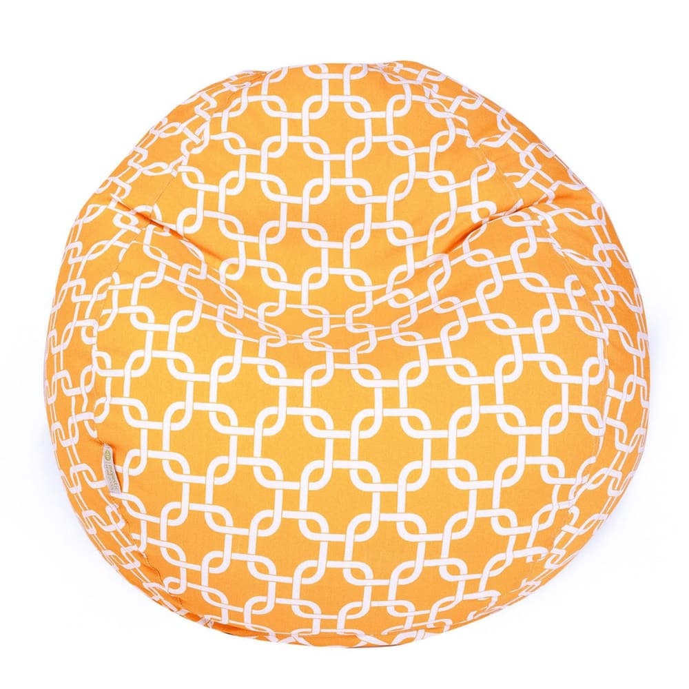 Majestic Home Goods Links Polyester Classic Bean Bag Chair Small/Large
