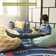 preview thumbnail 15 of 23, Majestic Home Goods Links Polyester Classic Bean Bag Chair Small/Large