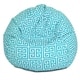 preview thumbnail 9 of 21, Majestic Home Goods Towers Classic Bean Bag Chair Small/Large Large - Pacific