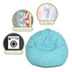 preview thumbnail 10 of 21, Majestic Home Goods Towers Classic Bean Bag Chair Small/Large