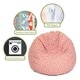 preview thumbnail 19 of 21, Majestic Home Goods Towers Classic Bean Bag Chair Small/Large