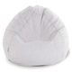 preview thumbnail 1 of 19, Majestic Home Goods Wales Classic Bean Bag Chair Small/Large Small - Magnolia
