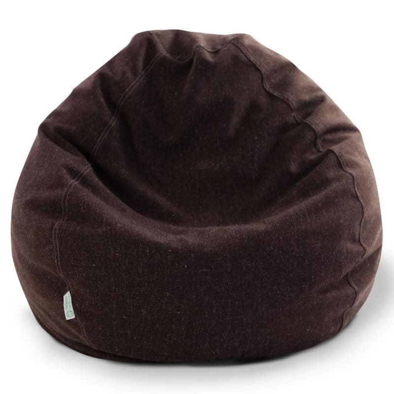 Majestic Home Goods Wales Classic Bean Bag Chair Small/Large