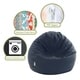 preview thumbnail 19 of 19, Majestic Home Goods Wales Classic Bean Bag Chair Small/Large