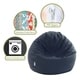 preview thumbnail 10 of 19, Majestic Home Goods Wales Classic Bean Bag Chair Small/Large