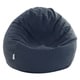 preview thumbnail 18 of 19, Majestic Home Goods Wales Classic Bean Bag Chair Small/Large Small - Navy