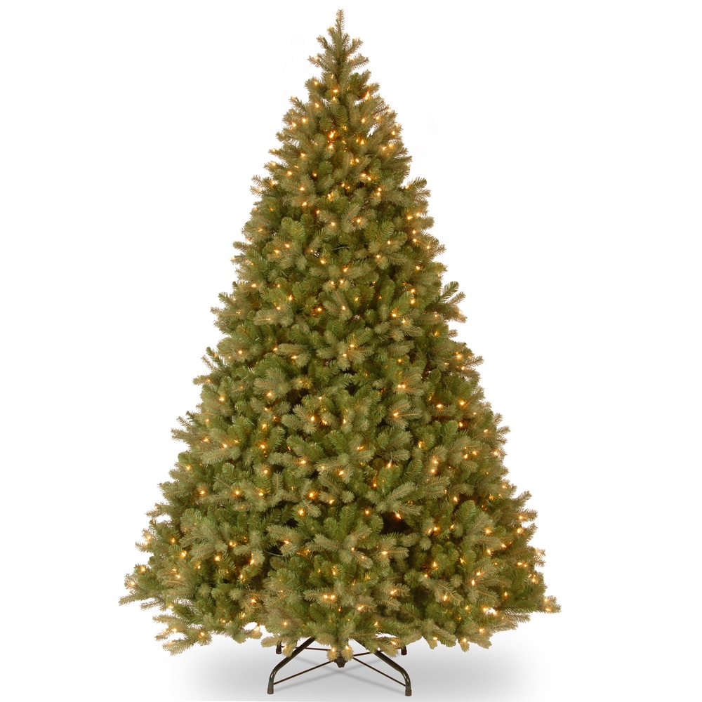 National Tree Company 9 ft. Downswept Douglas Fir Tree with Clear Lights - 9 Foot