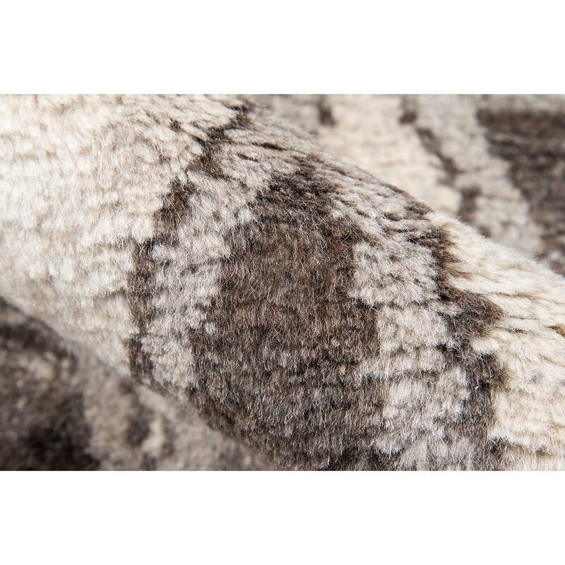 Momeni Atlas Hand Knotted Wool Geometric Area Rug