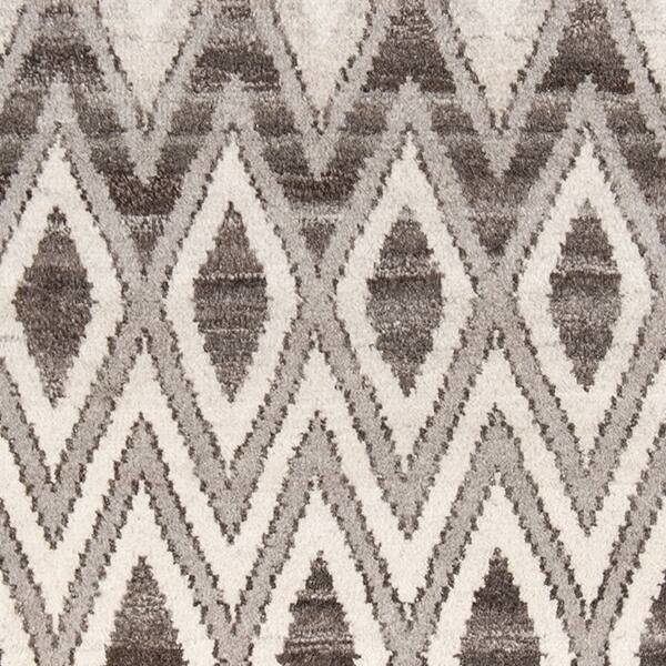 Momeni Atlas Hand Knotted Wool Geometric Area Rug - 5' x 8' - Natural