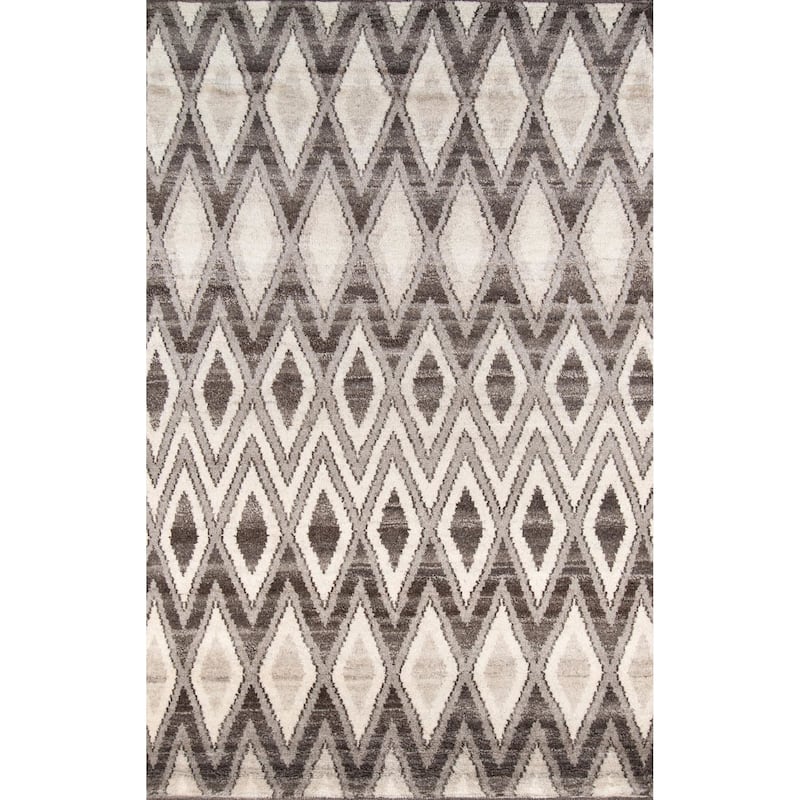 Momeni Atlas Hand Knotted Wool Geometric Area Rug