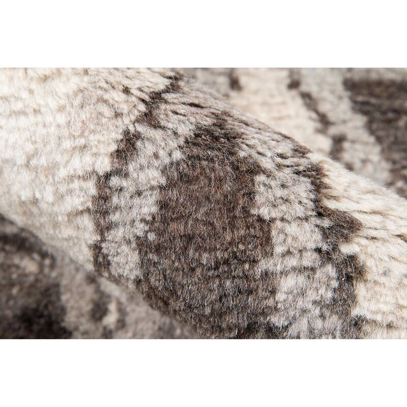 Momeni Atlas Hand Knotted Wool Geometric Area Rug