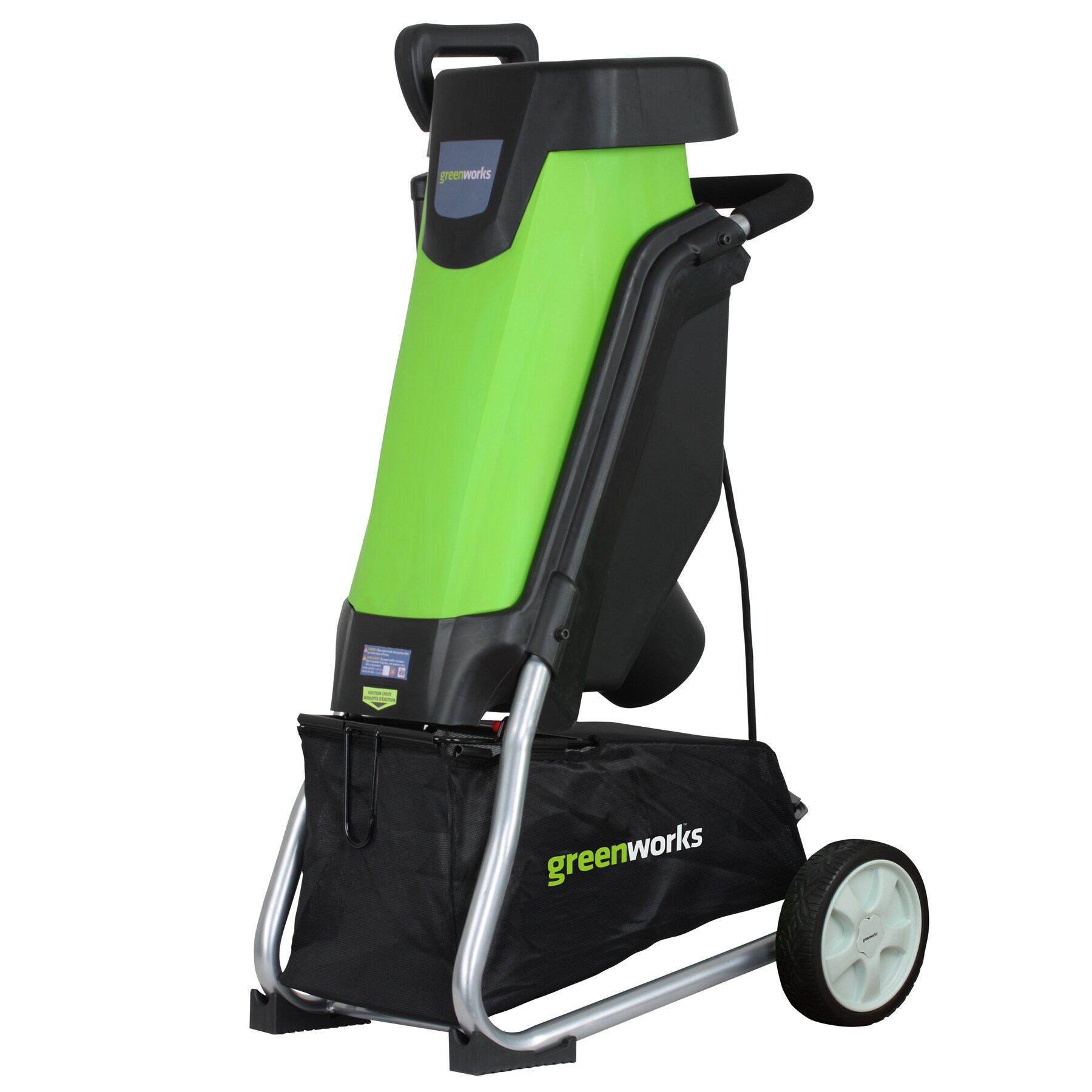 ピロティー様♡グレイッシュグリーン GreenWorks 24052 15 Amp Corded Shredder/Chipper - Overstock - 9603354