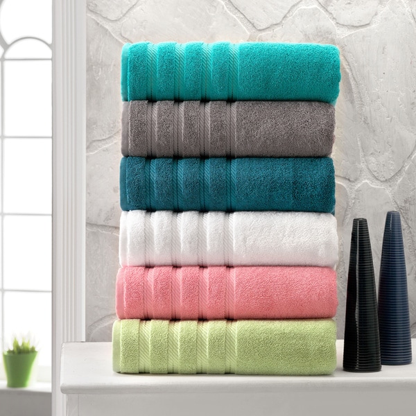 Salbakos Luxury 600 GSM Turkish Cotton 12-piece Towel Set - Overstock ...