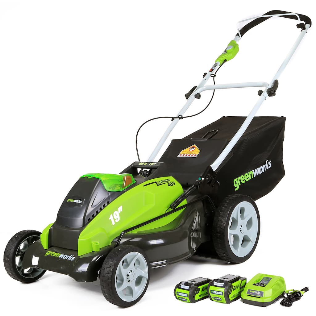 Greenworks G-MAX 40V 19-inch Cordless Lawn Mower