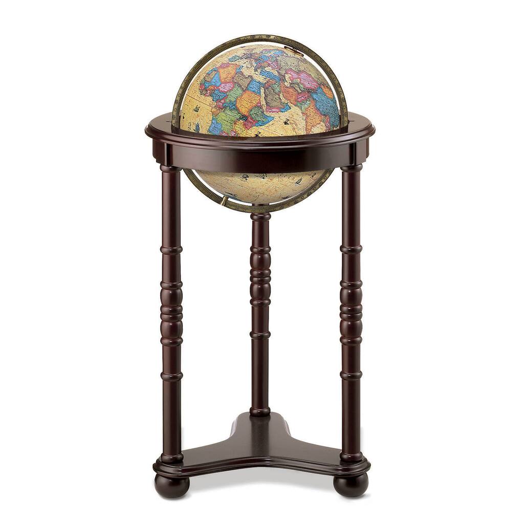 Lancaster Illuminated Floor World Globe