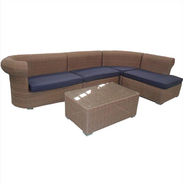 Traditional 5 Piece Corner Sectional Set - Free Shipping Today ...