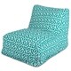 preview thumbnail 11 of 10, Majestic Home Goods Indoor Outdoor Aruba Bean Bag Chair Lounger 36 in L x 27 in W x 24 in H Pacific