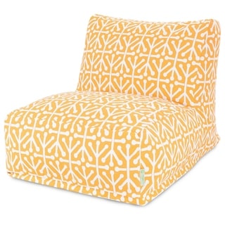 Majestic Home Goods Indoor Outdoor Aruba Bean Bag Chair Lounger 36 in L x 27 in W x 24 in H