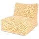 preview thumbnail 1 of 10, Majestic Home Goods Indoor Outdoor Aruba Bean Bag Chair Lounger 36 in L x 27 in W x 24 in H Citrus