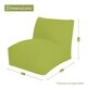 preview thumbnail 3 of 10, Majestic Home Goods Indoor Outdoor Aruba Bean Bag Chair Lounger 36 in L x 27 in W x 24 in H