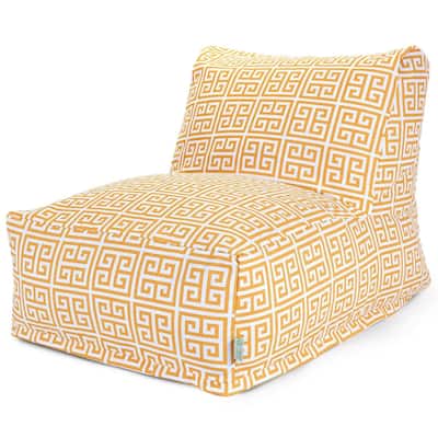 Majestic Home Goods Indoor Outdoor Towers Bean Bag Chair Lounger 36 in L x 27 in W x 24 in H