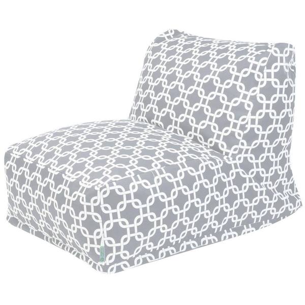 Shop Majestic Home Goods Link Pattern Bean Bag Lounger Chair Free