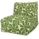 preview thumbnail 11 of 12, Majestic Home Goods Indoor Outdoor Plantation Bean Bag Chair Lounger 36 in L x 27 in W x 24 in H
