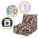 preview thumbnail 2 of 12, Majestic Home Goods Indoor Outdoor Plantation Bean Bag Chair Lounger 36 in L x 27 in W x 24 in H