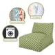 preview thumbnail 10 of 8, Majestic Home Goods Indoor Outdoor Bamboo Bean Bag Chair Lounger 36 in L x 27 in W x 24 in H