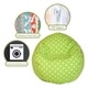 preview thumbnail 12 of 17, Majestic Home Goods Polka Doot Classic Bean Bag Chair Small/Large