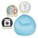 preview thumbnail 8 of 17, Majestic Home Goods Polka Doot Classic Bean Bag Chair Small/Large