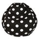preview thumbnail 22 of 21, Majestic Home Goods Large Polka Dot Classic Bean Bag Chair Small/Large Small - Black
