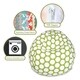 preview thumbnail 8 of 21, Majestic Home Goods Large Polka Dot Classic Bean Bag Chair Small/Large