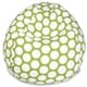 preview thumbnail 7 of 21, Majestic Home Goods Large Polka Dot Classic Bean Bag Chair Small/Large Large - Hot Green