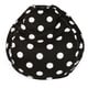preview thumbnail 11 of 21, Majestic Home Goods Large Polka Dot Classic Bean Bag Chair Small/Large Large - Black