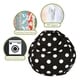 preview thumbnail 23 of 21, Majestic Home Goods Large Polka Dot Classic Bean Bag Chair Small/Large