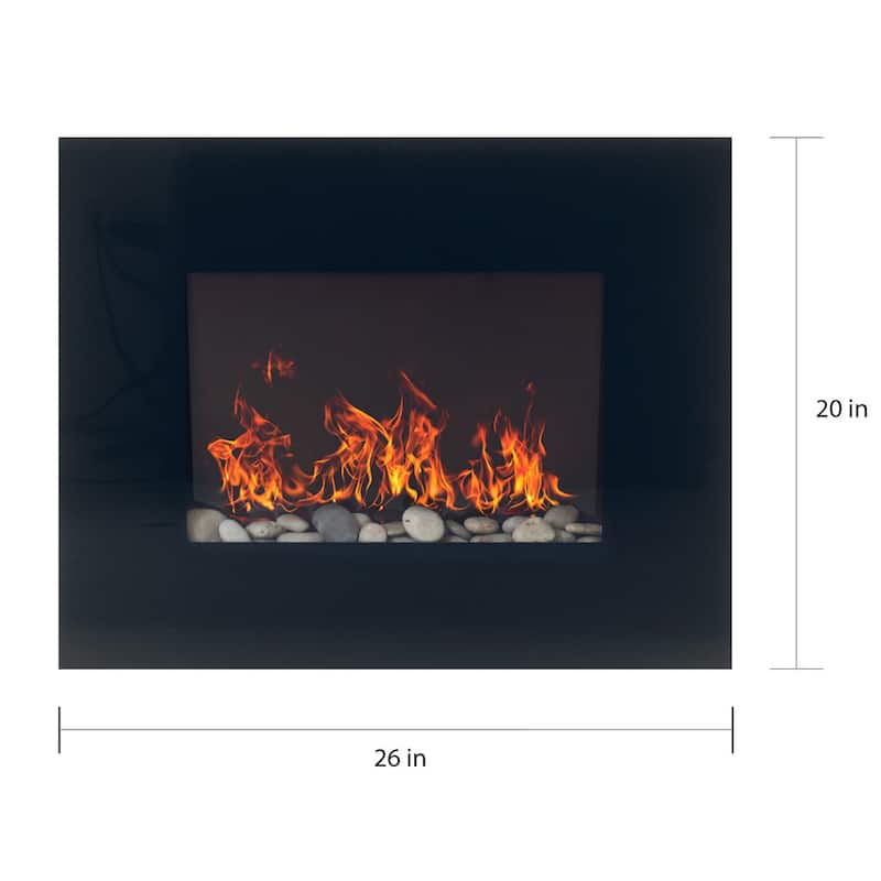 26-Inch Wall Mounted Electric Fireplace by Northwest