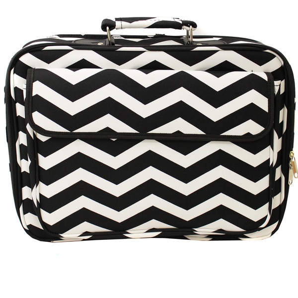 World Traveler Chevron 17 inch Lightweight Laptop Computer Briefcase