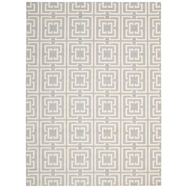 Rug Squared Milford Light Blue Rug (2'6 x 4') - 2'6" x 4'