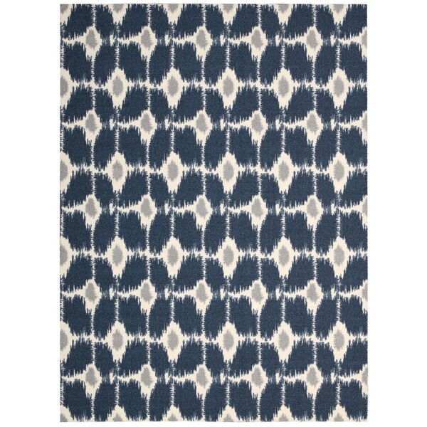 Rug Squared Milford Navy Rug - 5' x 7'