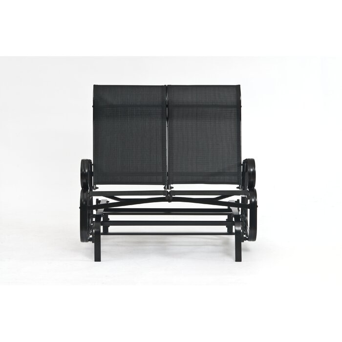 Havana Black Twin Seat Outdoor Glider On Sale Bed Bath