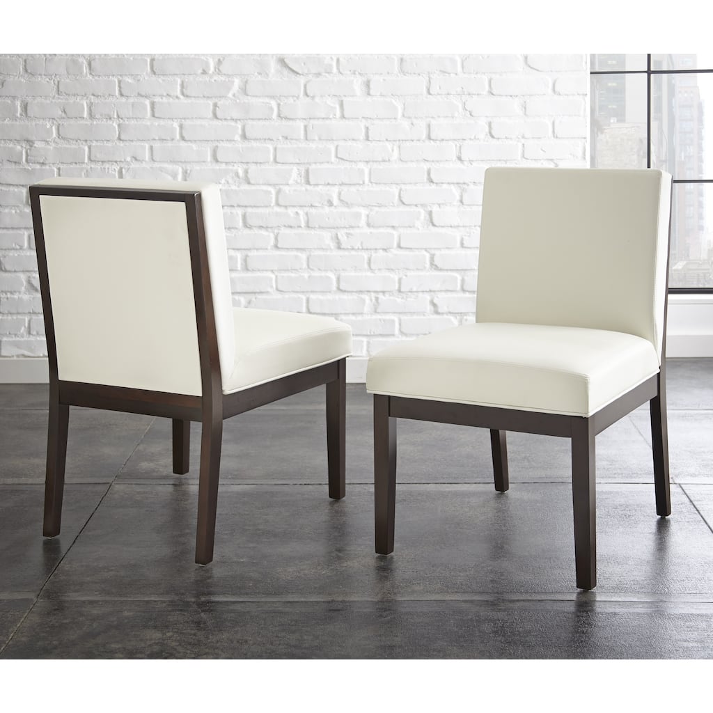 Greyson Living Zuri Bonded Leather Chair (Set of 2)