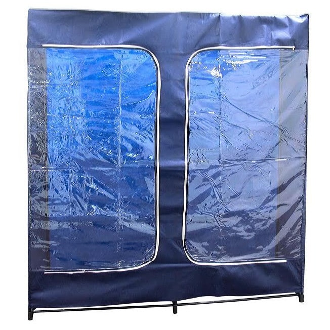 Double Door 60-inch Storage Closet Shoe Rack Organizer