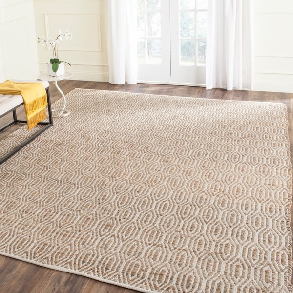 Safavieh Cape Cod Handmade Natural Jute Natural Fiber Rug - 8' x 10'